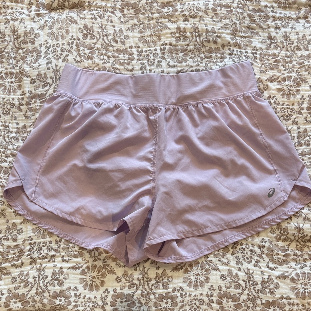 Asics Women's Light Purple Athletic Shorts